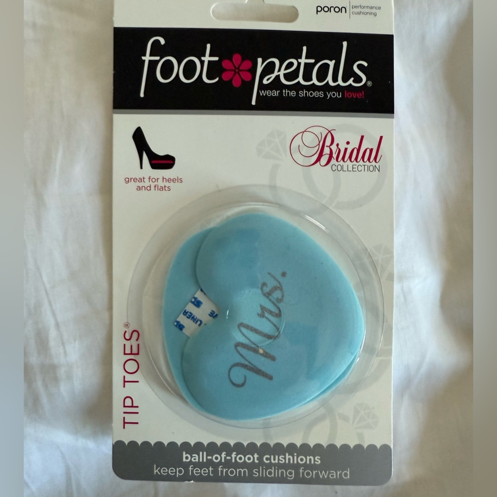 Bridal Collection Ball-of-Foot Cushions - Blue